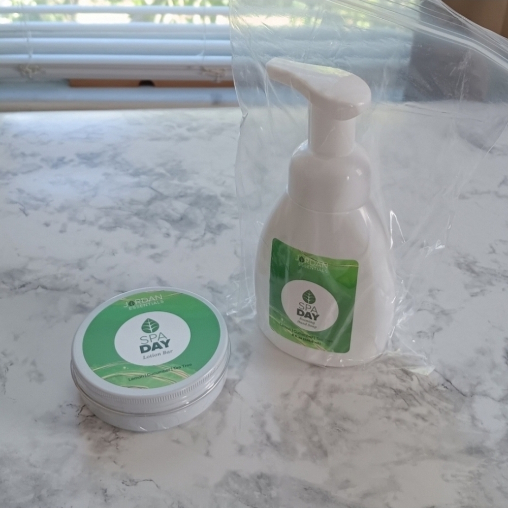 Jordan Essentials Spa Day Lotion Bar & Hand Soap - Brand New!